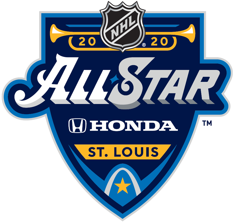 NHL All-Star Game 2020 Sponsored Logo iron on transfers for clothing